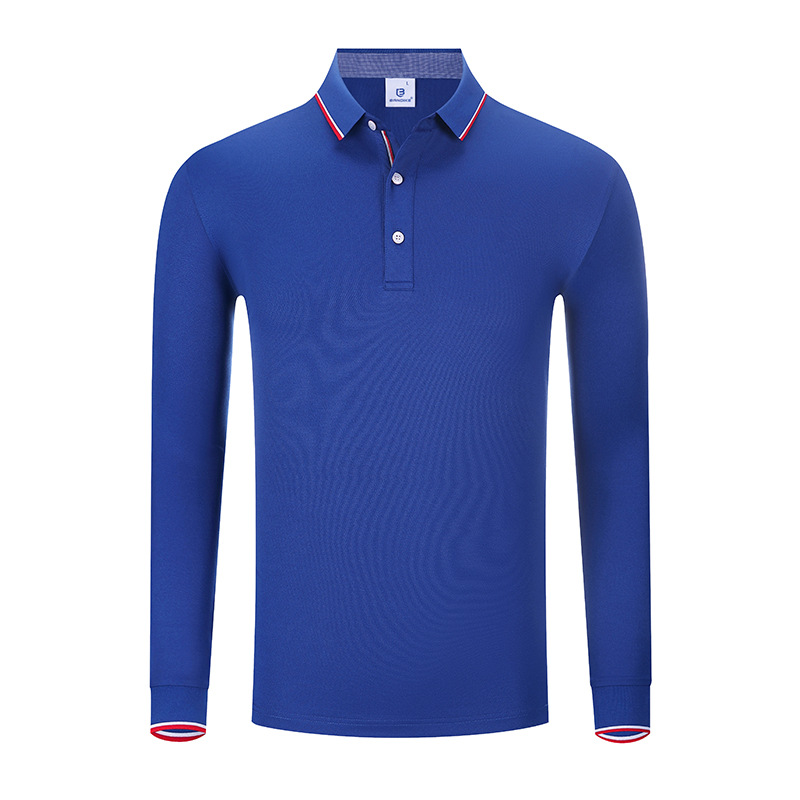 Camisas electorales transfronterizas de mangas largas con la solapa, camisetas culturales, camisetas publicitarias, camisetas comerciales, ropa de trabajo, ropa personalizada