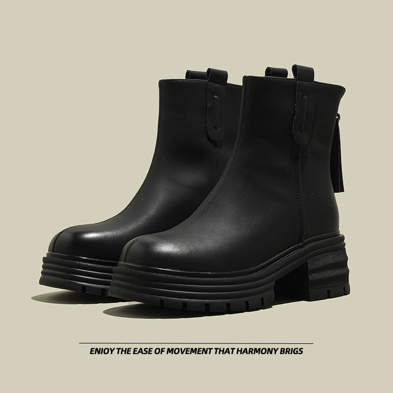 Martens, high comfortable universal chelsea platform, low boots, fitted