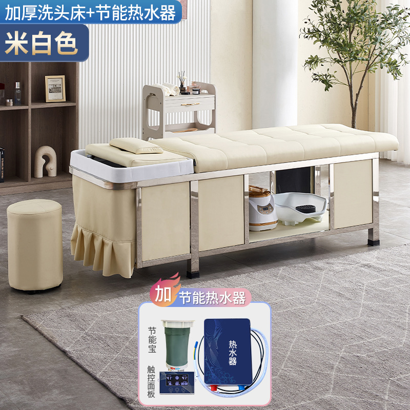 Beige Blanco + Calentador de agua