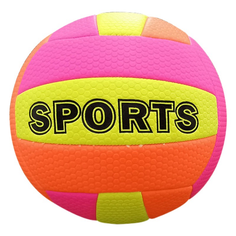No. 5 voleibol estudiante de secundaria Examen de entrenamiento voleibol luz suave no herido mano playa inflable juego suave duro voleibol image 1