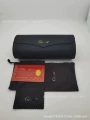 Cartier black sunglasses case set