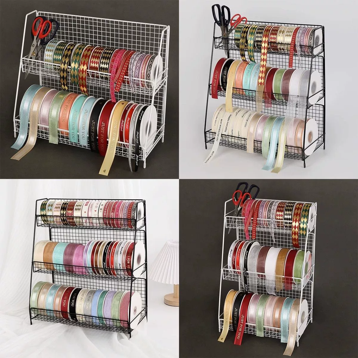 Стеллаж для хранения лент для букета, стеллаж для лент для торта, цветочный магазин, профессиональная стойка для лент, стеллаж для хранения цветов, стеллаж для дисплея