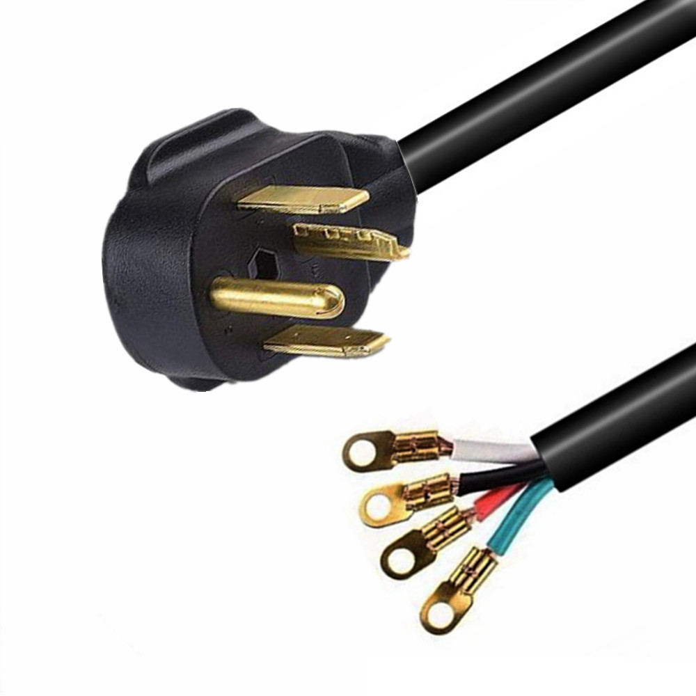 厂家批发美国干燥插头电源线 美标延长线 美式UL 10-30P/TT-30R