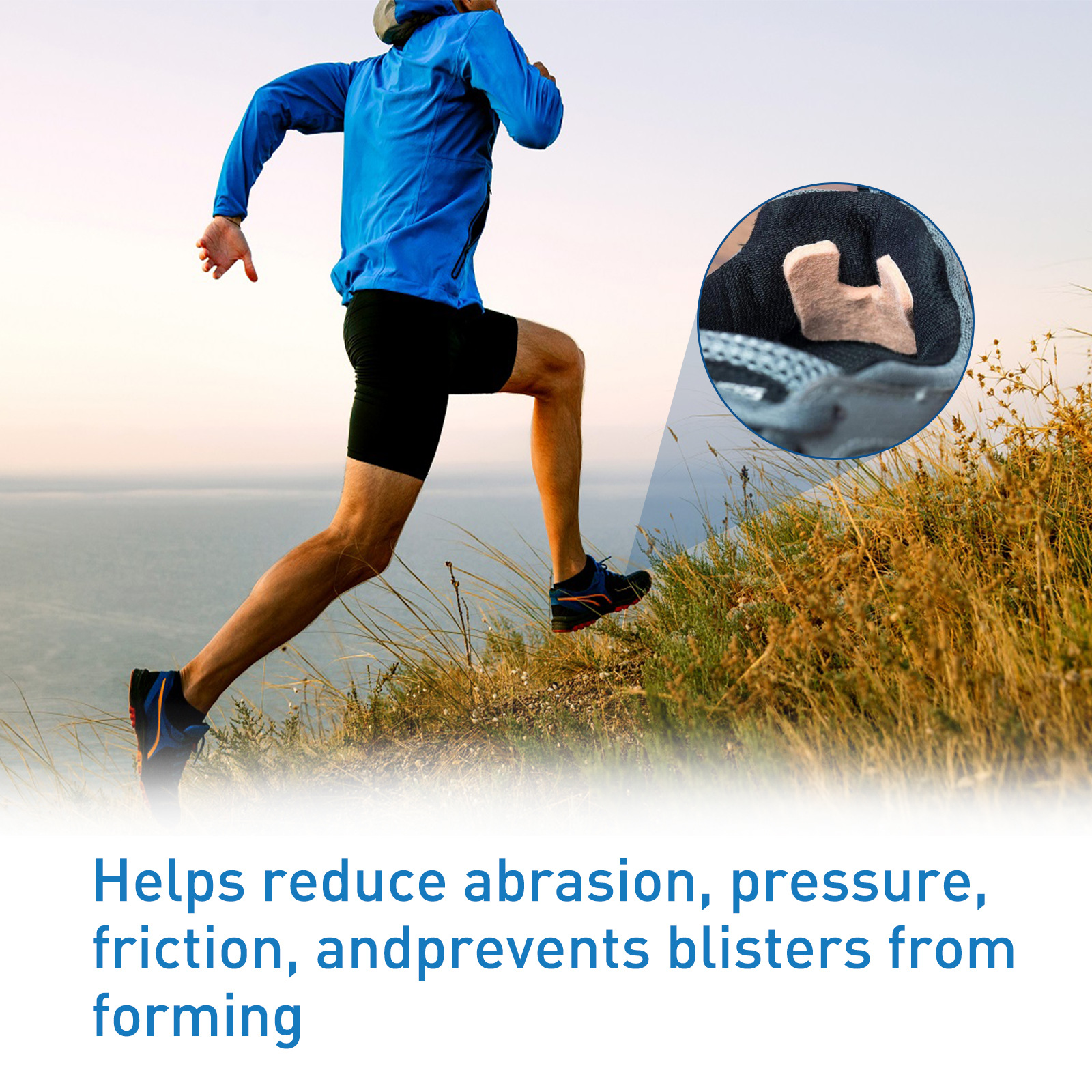South Moon Durable Toe Pad Reduces Friction, Alleviates Foot Pain, Protects Toes Without Irritating Skin