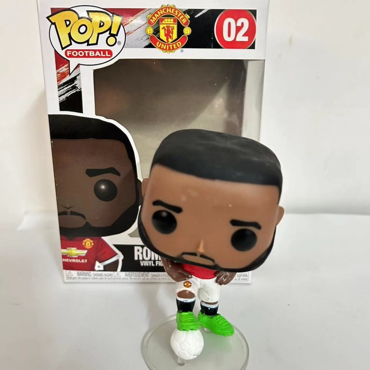 Figura de Acción POP, Figura de Fútbol del Manchester United y Liverpool, Modelo de Pogba, Salah, Ibrahimovic y Mané