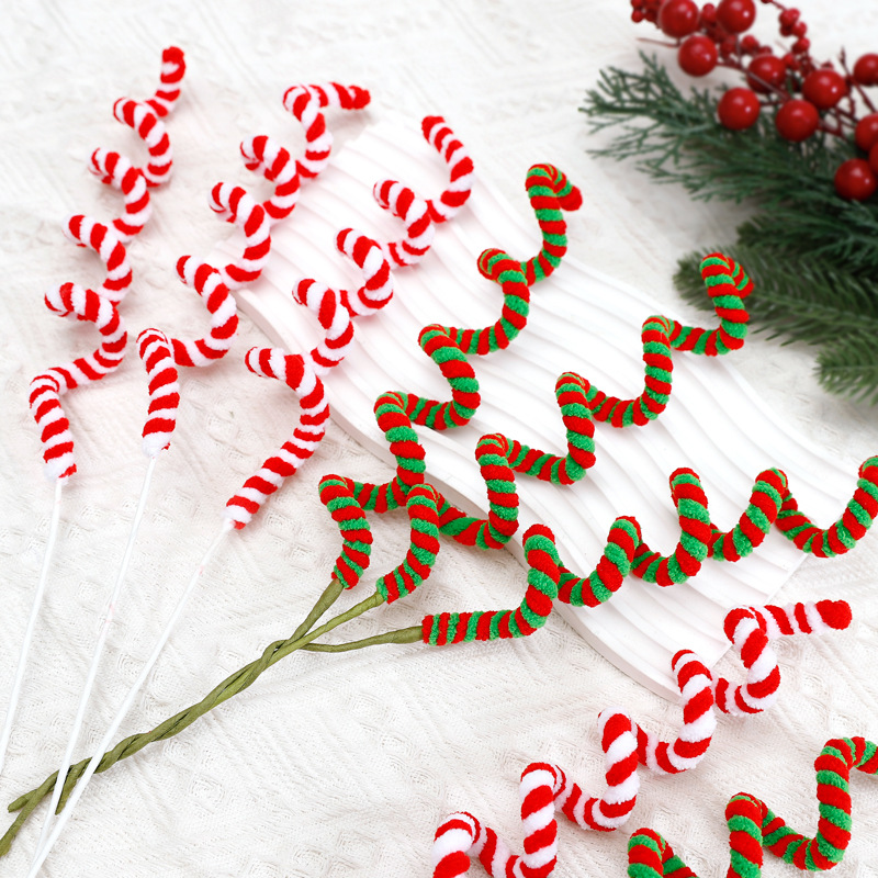 Limpia Pipas Moldeables para Ramos DIY de Tela para Navidad y Arreglos Florales