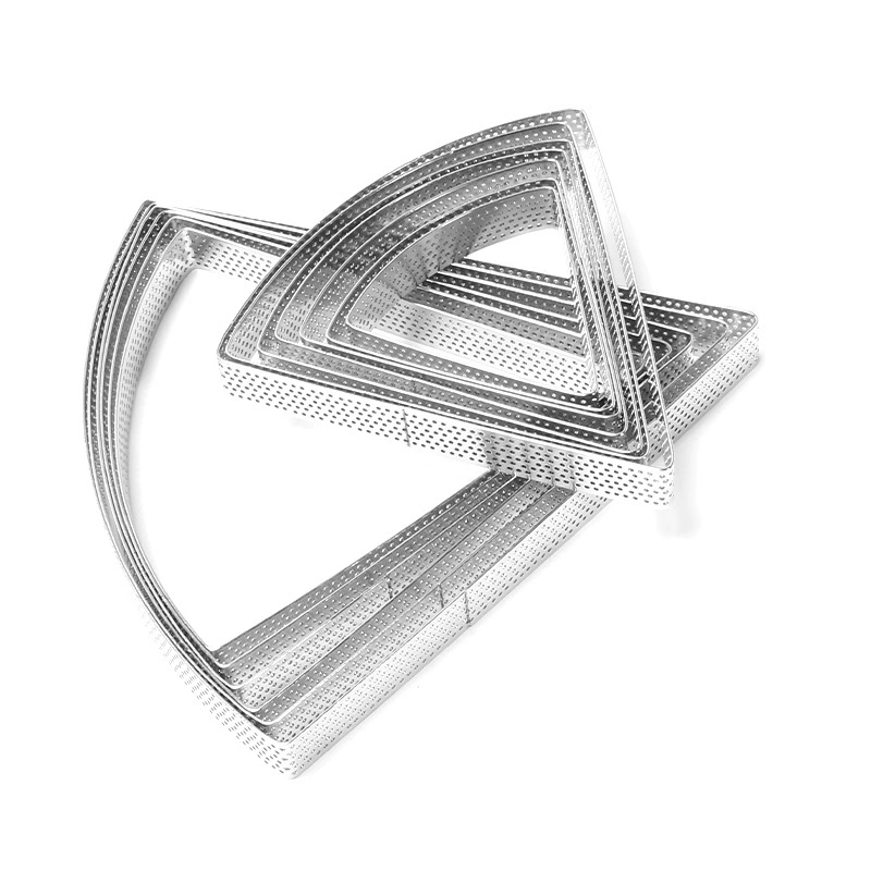 2.0 Высота 304 веерообразных 6 точек, один круг, перфорированный тип, кольцо башни, комбинированный круглый мусс, фруктовый лимонный пирог