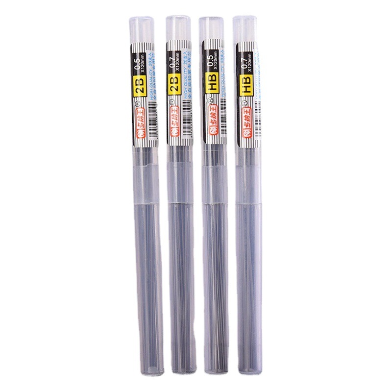 2B/HB/2H Creative Pencil Core Dona New Black Automatic Lead Core 20 Pack Refill Wholesale