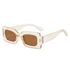 Square fashionable trend sunglasses suitable for men and women, European style, 2023 collection, internet celebrity