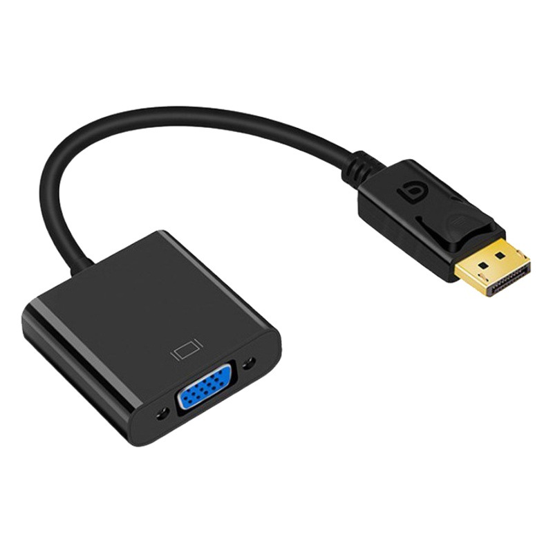 Tarjeta gráfica del ordenador HD DisplayPort gran DP a VGA Monitor adaptador de cable adaptador al por mayor