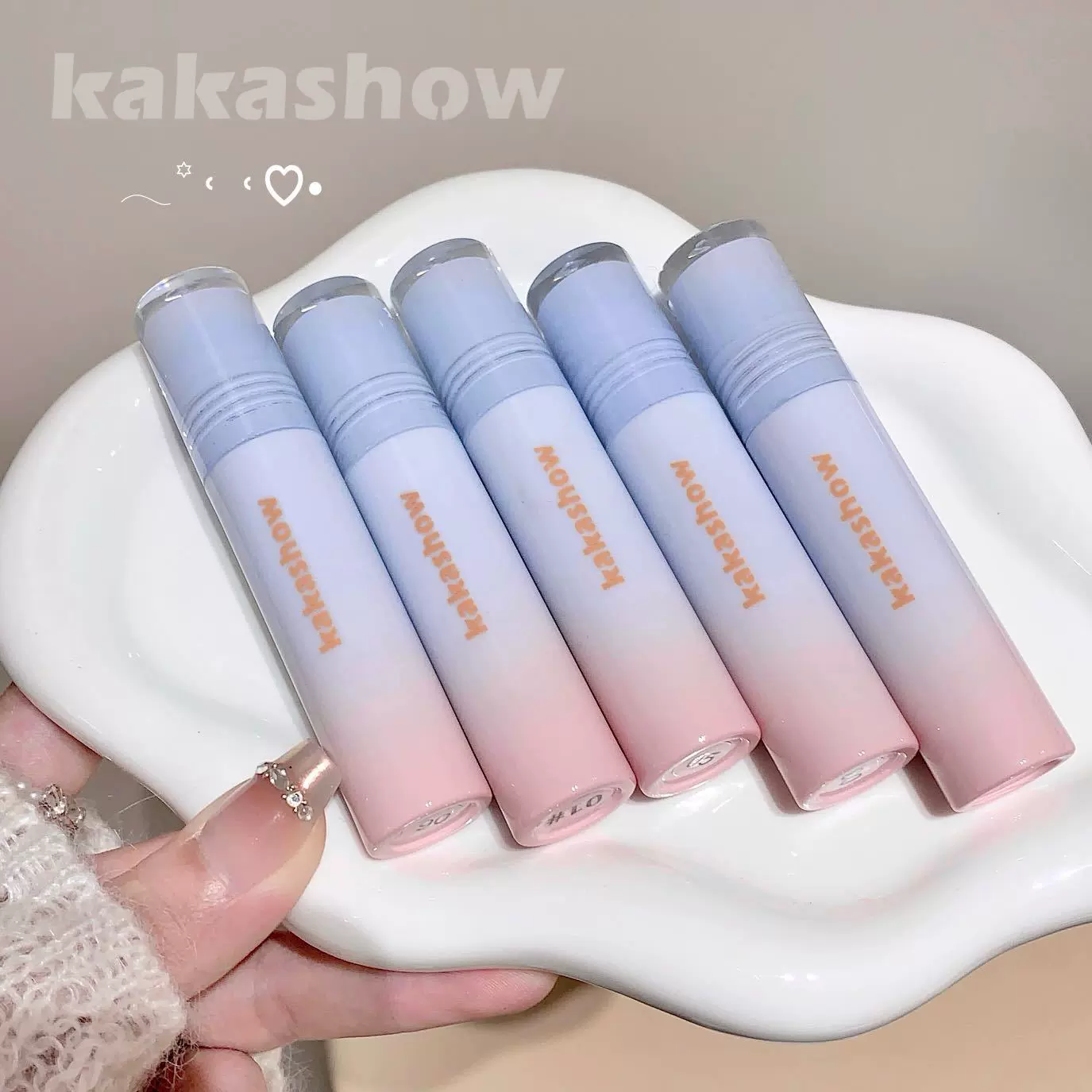 kakashow丝绒哑光唇釉丝滑细腻上嘴显色自然伪素颜口红唇泥唇釉