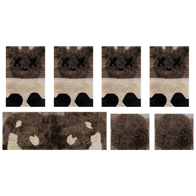 Wool pad: cartoon bear warm plush seat