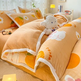 四件套;床单、被单;绒毯
