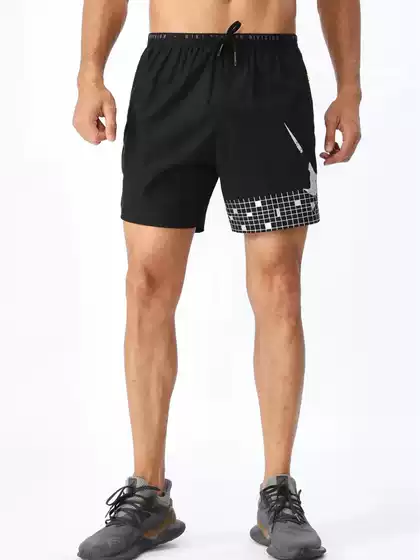Summer American Sports Track and Field Three-Point Quick-Drying Shorts Ice Silk Lining Running Fitness Basketball Leisure Training Breathable