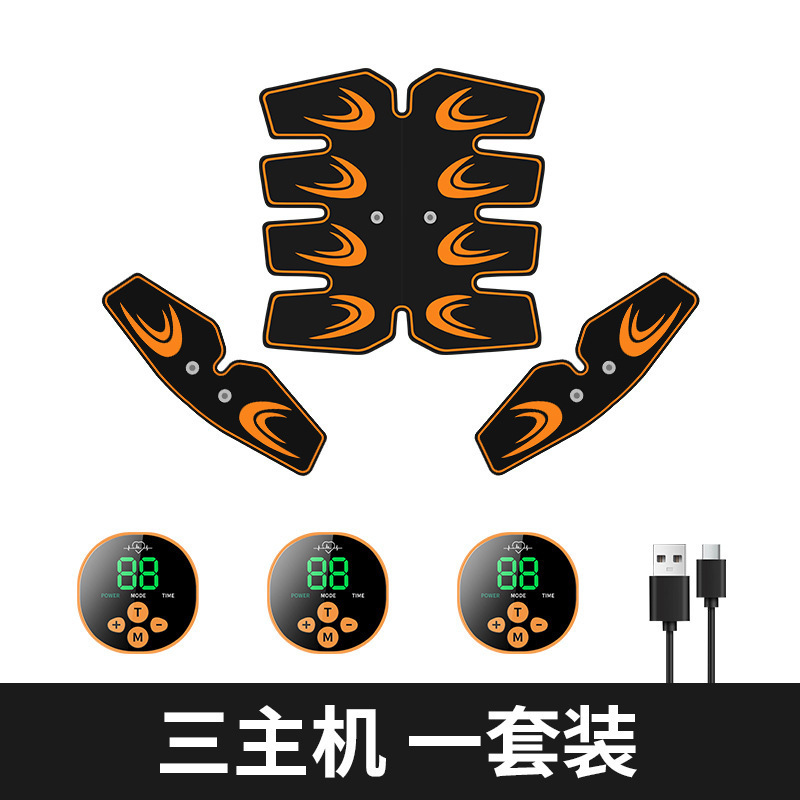 クロスボーダーEMSスマートパルス健腹器腹筋貼り怠け者筋肉訓練器フィットネス器材マッサージフィットネス器|undefined