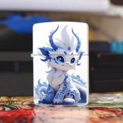 ins2024龍年限量版 青花瓷龍 老式煤油機個性創意禮物