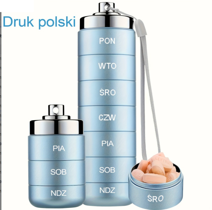 평평한 뚜껑 파란색 폴란드어; 금속