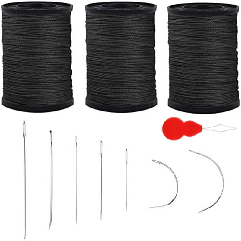 블랙 3롤 + 바늘 + 실꿰기 (OPP백) (약 128g)