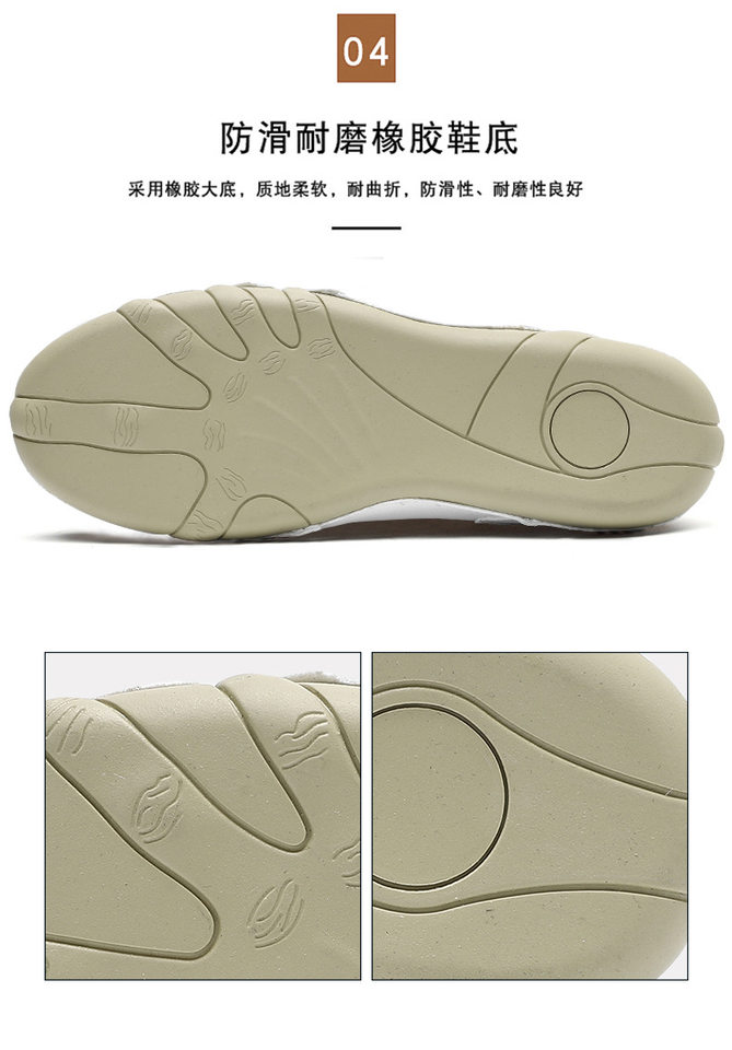 Bốt Martin nam cổ cao dáng bạch tuộc, giày bốt ngắn da lộn gót bằng — C8008 kaki, C8008 màu xám, C8008 màu đen, F8008 màu hồng chi tiết 9