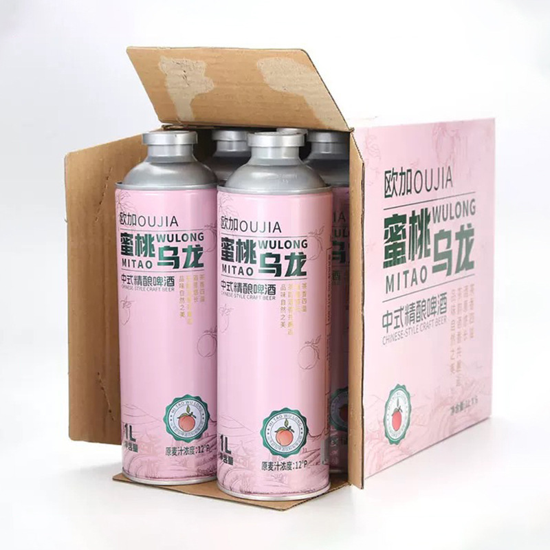 精酿啤酒德国工艺全麦原浆 中式果味 啤酒厂家直销批发代发1L啤酒|undefined