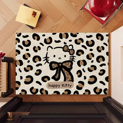 Customizable, Non-Slip, Easy to – Avtomobil döşəmə paspasları - velvet-spot-walk-4060cm-silk-circle