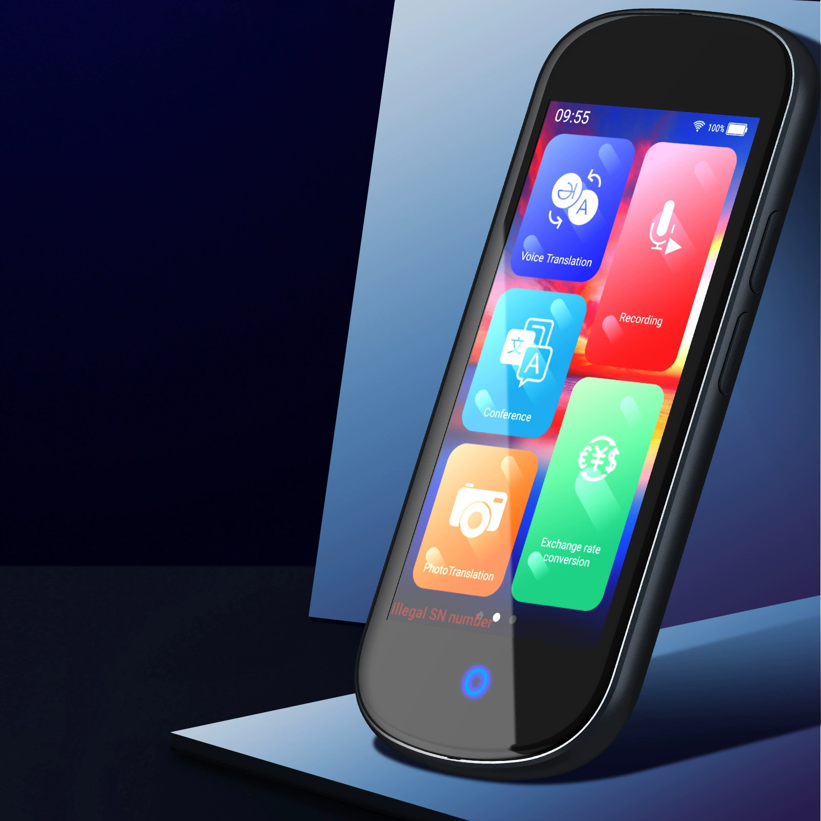 The new AI translation machine V10 smart voice translator and mutual translation with each other photograph offline translation WFII hotspot