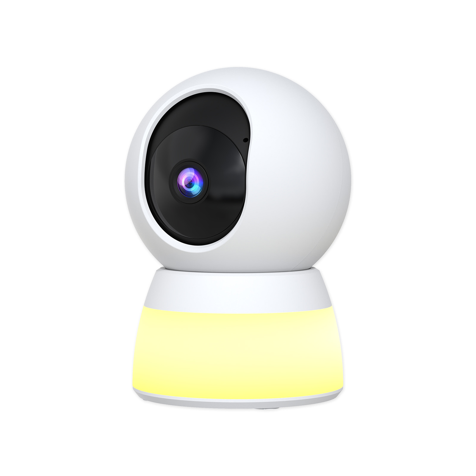 Fábrica de fuente de cámara de monitor de bebé con luz nocturna detección de temperatura y humedad nuevo monitoreo inteligente de bebé transfronterizo