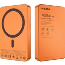 Maxco美能格磁吸充电宝快充3c认证适用小米苹果超薄便携移动电源