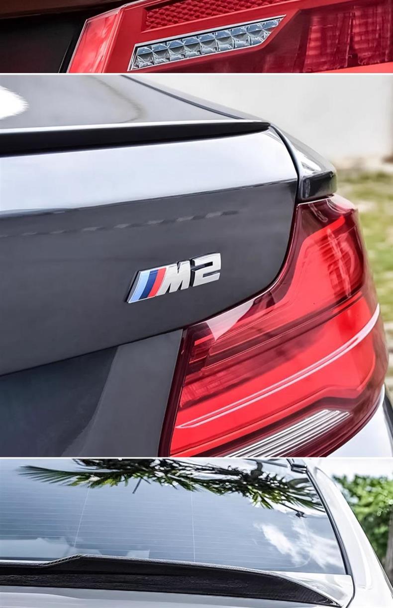 Suitable for BMW Thunder emblem side decals, M1, M2, M3, M4, M5, M6 tail decals, X1, X3, X5, X6, M tail decals, lettering, and car emblems