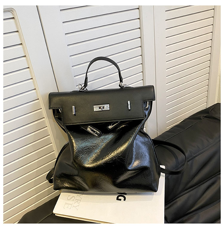 2023 Neue Doppel-Umhängetasche, Einzel-Umhängetasche, Umhängetasche, Dreifach-Nutzungstasche, Handgriff-Muster, Öl-Ledertasche, große Kapazität, beliebte Eimertasche_voghion.com