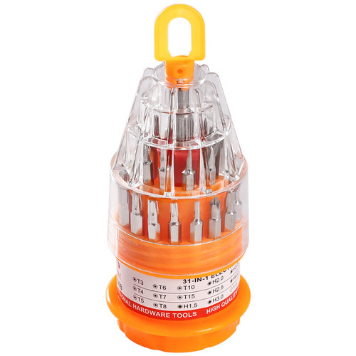 30-in-1 Screwdriver Multi-Function Screw Bit Set Assembly and Disassembly Screw Combination Tool Factory Wholesale