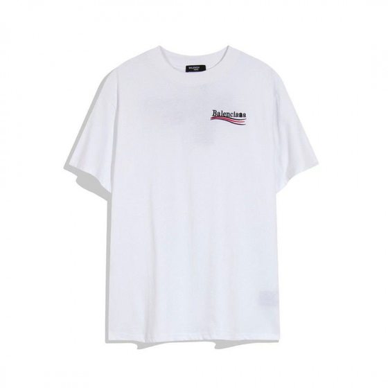 in stock Foreign Trade Grade Paris T-Shirt Letter Logo Printing Couples T-Shirt Summer Loose Casual Short-sleeved Men