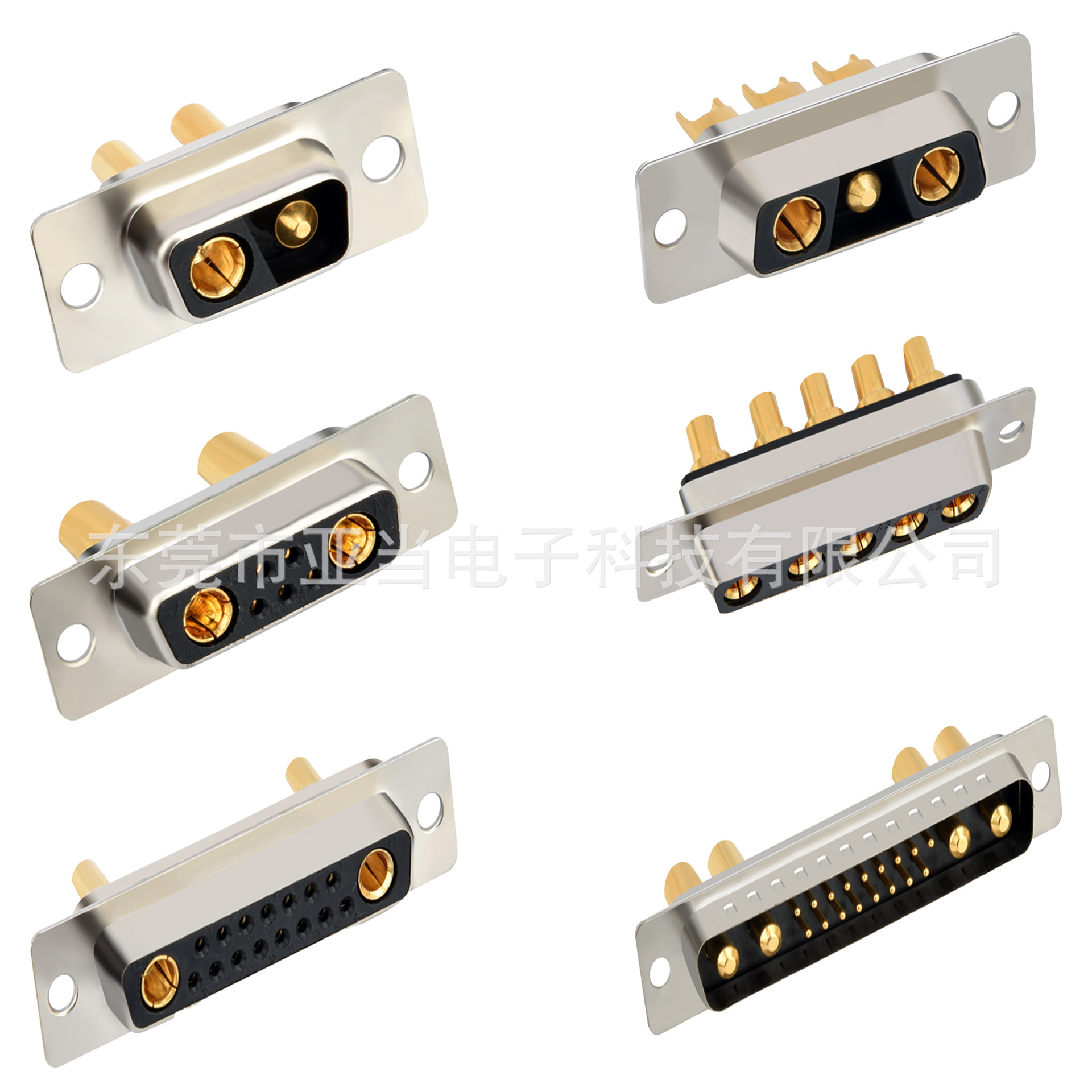 D-SUB�����������3W3��ĸ�����������ߵ���40A����ƽ𳧼�ֱ��