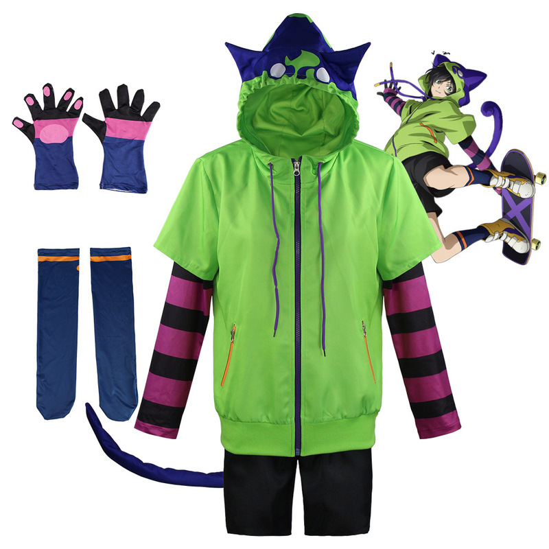 Unlimited skateboard SK8MIYA zhinishi also sweater miya school uniform anime sports clothing suit in stock Unlimited skateboard SK8MIYA zhinishi also sweater miya school uniform anime sports clothing suit in stock