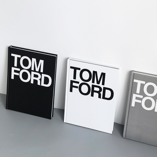 Minimalist black and white gray sample room decoration fake book display booth sales office desktop ornament photography prop book