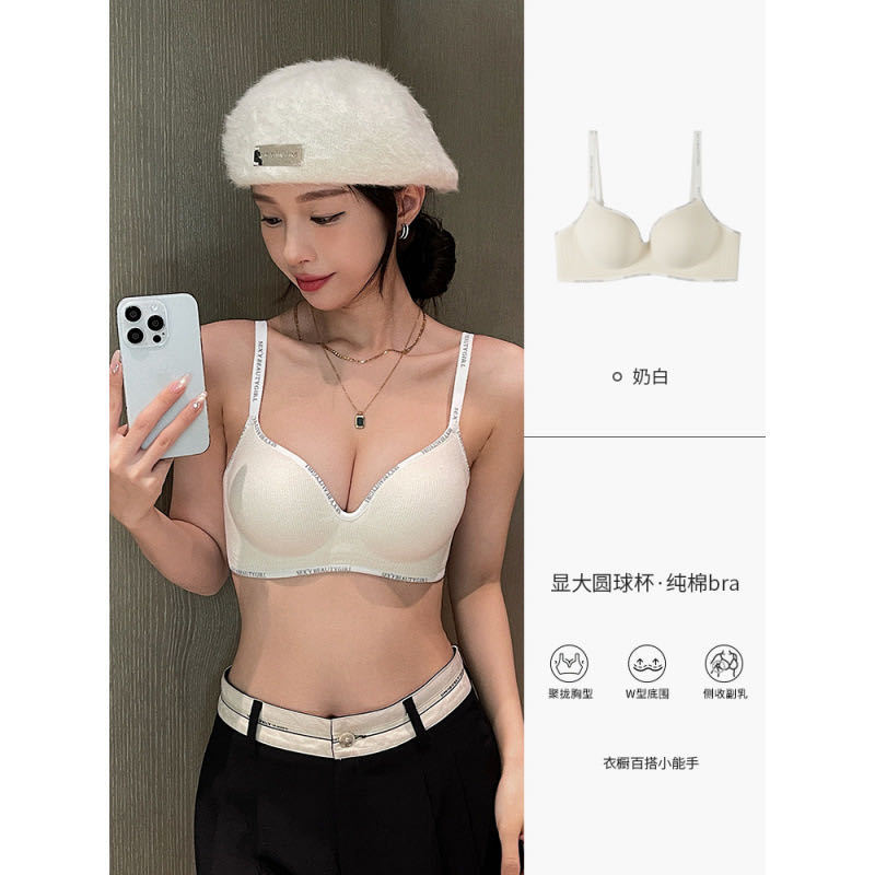 Venta directa de fábrica comercio electrónico transfronterizo Sudeste de Asia Vietnam Tailandia damas sin costuras sujetador de recogida lateral cómodo