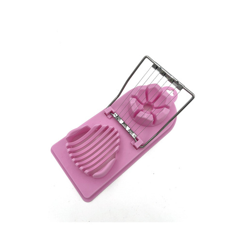 Egg cutter, egg cutter, stainless steel egg cutter 2-in-1, Japanese multifunctional bento egg cutter, double head cutter