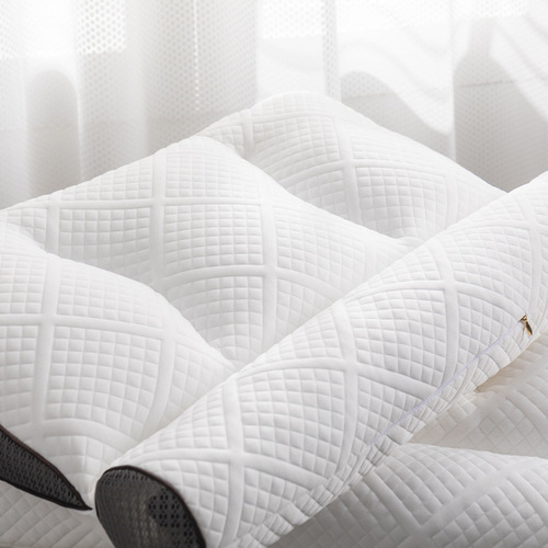 新款枕头护颈睡眠家用枕芯透气按摩针织棉护颈枕单人枕头芯南通