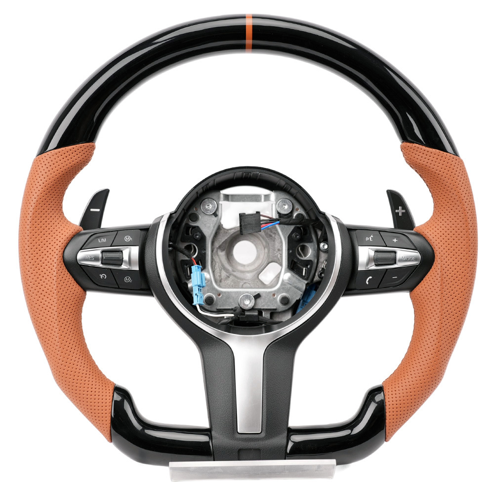 BMW T-shaped direksyon simidi apelsin rangi shugunisiz