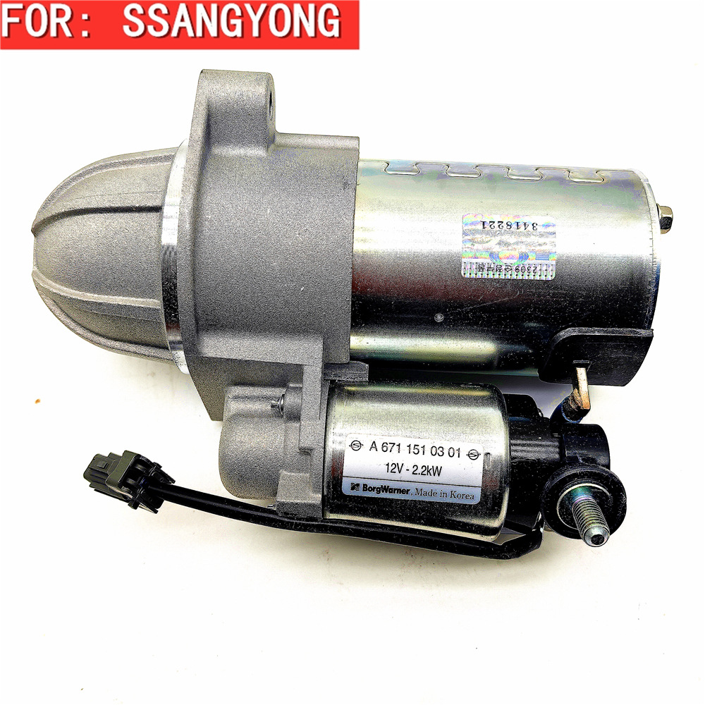 Ssangyong Actyon Rexton Musso2 Korando Starter Motor Starter 6711510301