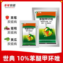 瑞德丰世典10%苯醚甲环唑花卉多肉白粉病农药杀菌剂100g