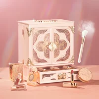 Butterfly Love Flower Makeup Set Girls Cosmetics Полный набор косметики Подарочная коробка на День Святого Валентина Подарок на день рождения