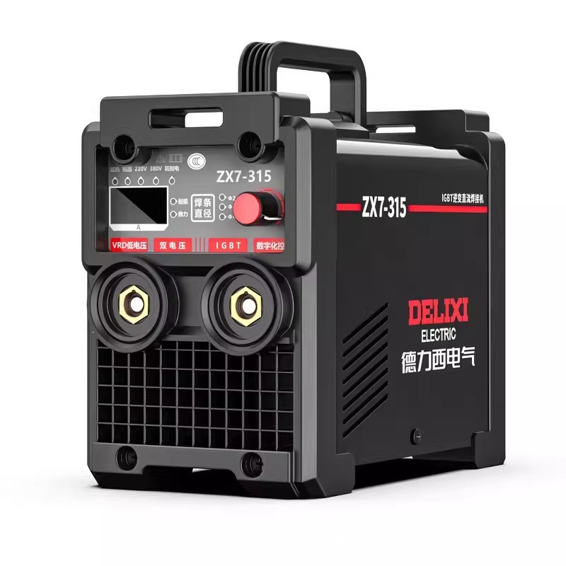 Deluxe 250 soldadora doméstica 315 máquina multiplaca industrial de alta potencia 220V380V doble voltaje accesorios completos image 5