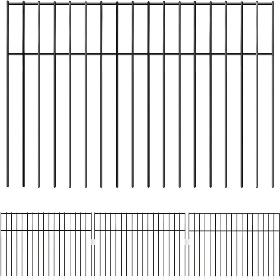 Декоративный садовый забор кованый животный барьер забор кружева складной разборка комбинированный забор ландшафтный двор газон