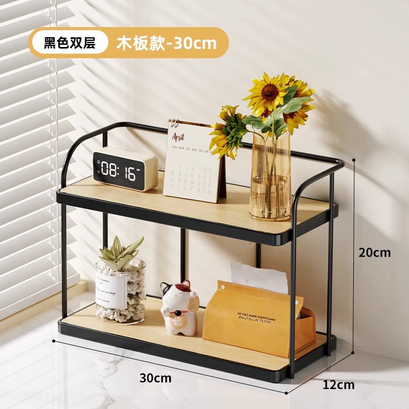 Estante de escritorio acrílico inodoro inodoro inodoro lavabo estante de almacenamiento cosméticos sala de estar caja de almacenamiento