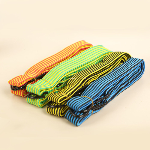 Factory Wholesale Electric Bicycles Motorcycles Baby Chairs Strapping Bands Elastic Bands Multi-color Flat Wide Thick