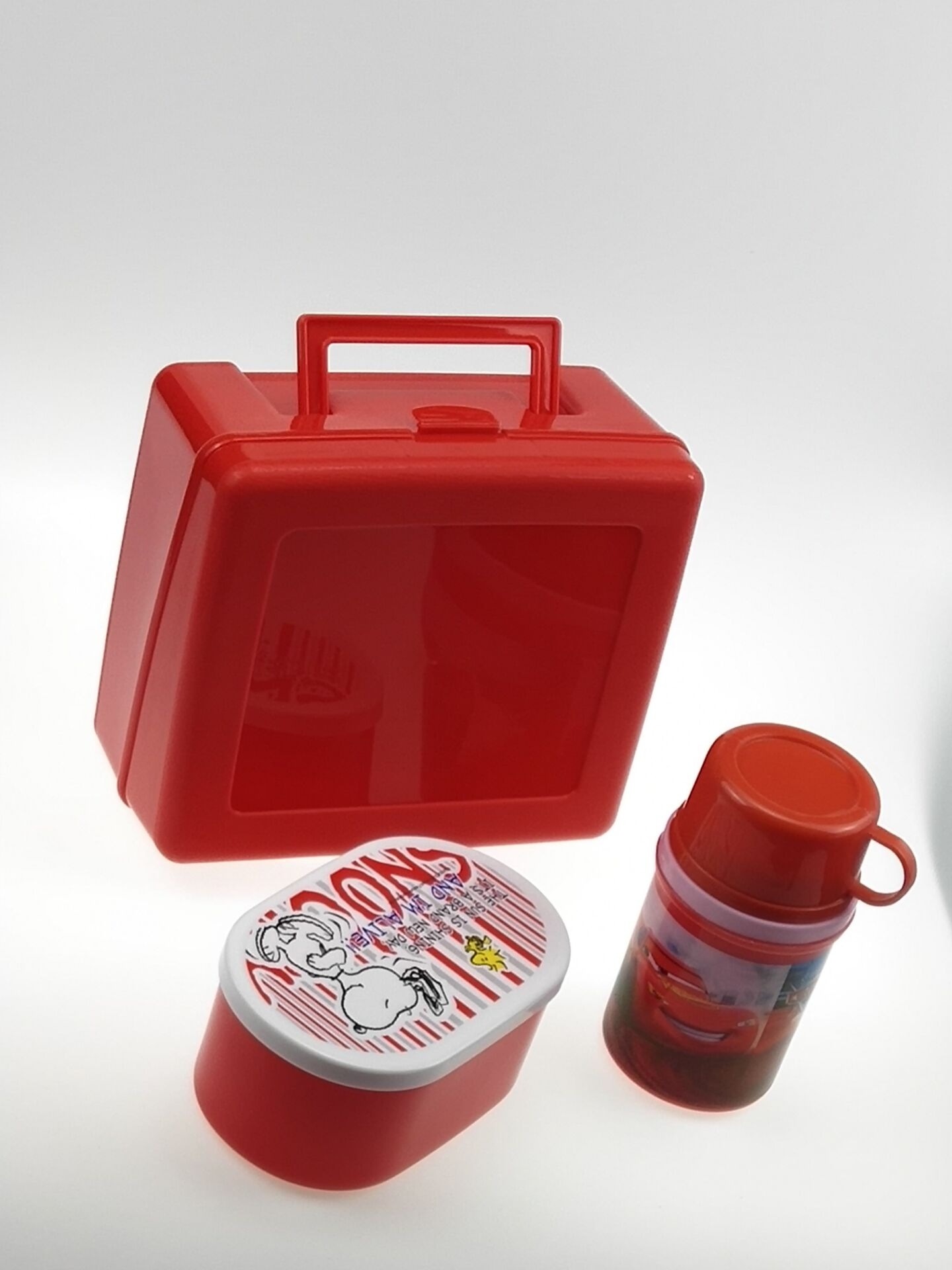 New Insulated Lunch Box Fresh-keeping Box Student Children Toddler Set with Water Cup Printable Pattern