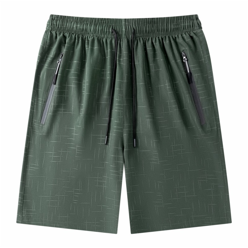 2025夏季新款欧美潮牌五分裤透气面料街头风男女同款高街沙滩裤