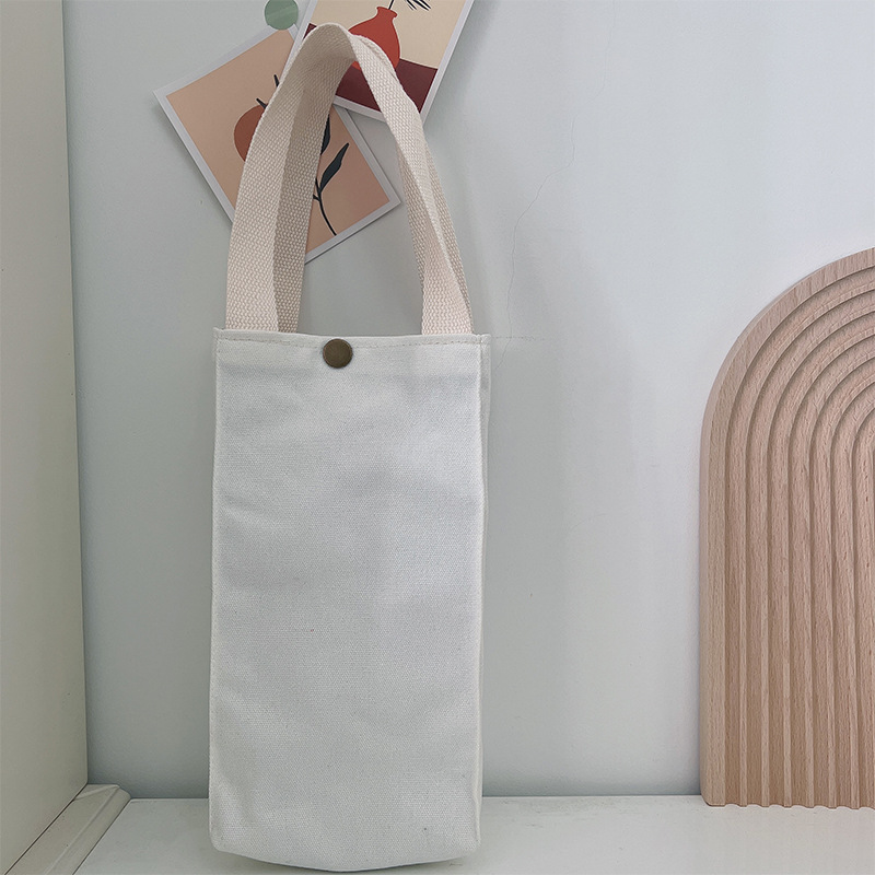 Simple dot lienzo termo cubierta de la taza cubierta protectora universal hervidor de agua bolso de leche taza de té bolsa portátil