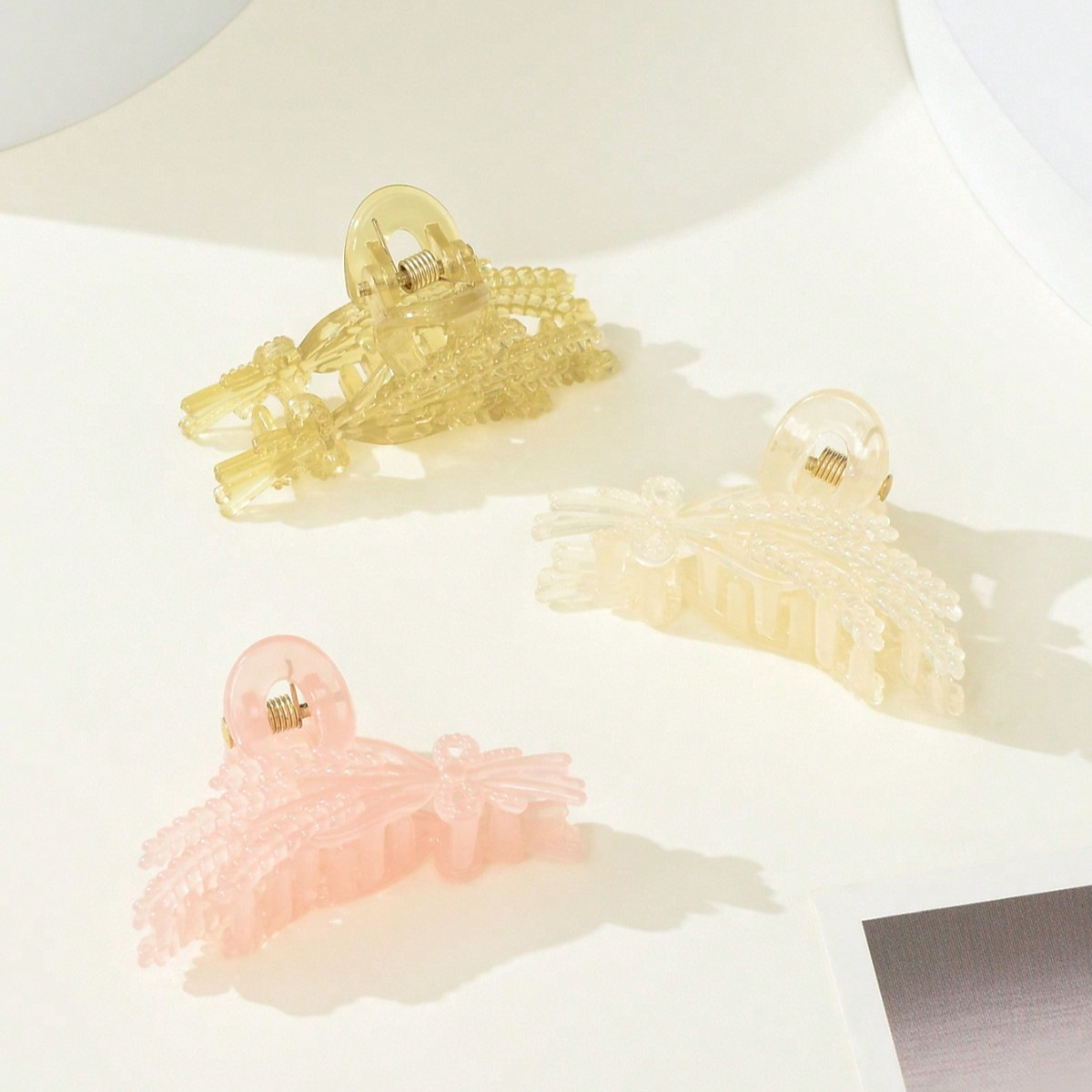 3-piezas pequeño tamaño clip helado mate niña niños mini lindo color horquilla roto pelo tiburón clip transfronterizo